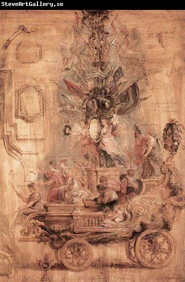 Peter Paul Rubens The Triumphal Car of Kallo